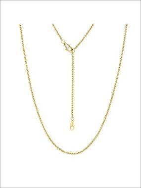 14K Gold Filled Chain Necklace 20in Wheat Cable Rope Lobster Clasp Women